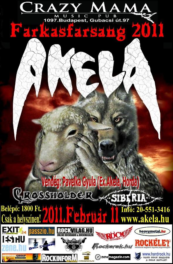 Crazy Mama: Bandák Csatája & Akela! CM20110211flyer