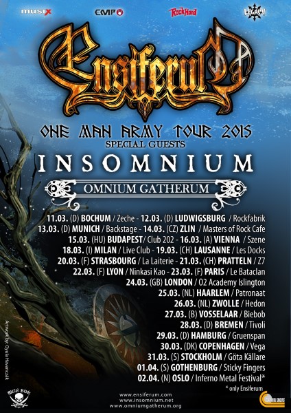 Ensiferum - A Legacy magazin mellékleteként egy új EP-vel jelentkeztek, a nagylemez pedig februárban érkezik ensiferum 20141217 424 x 600