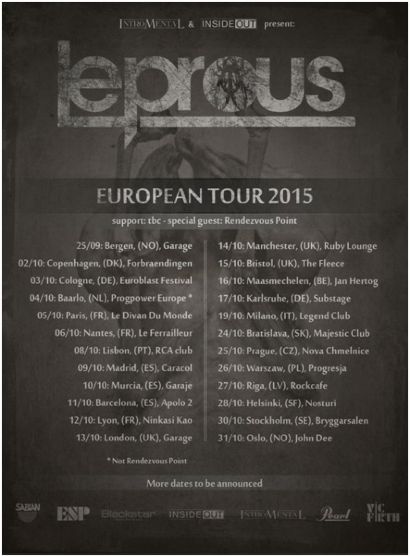 Leprous - The Congregation címmel május végén jelenik meg a norvég banda új lemeze leprous-flyer 20150326