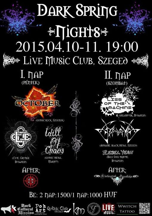 October - Újra léteznek, április 27-én rádiónk vendégei lesznek october-flyer 20150326