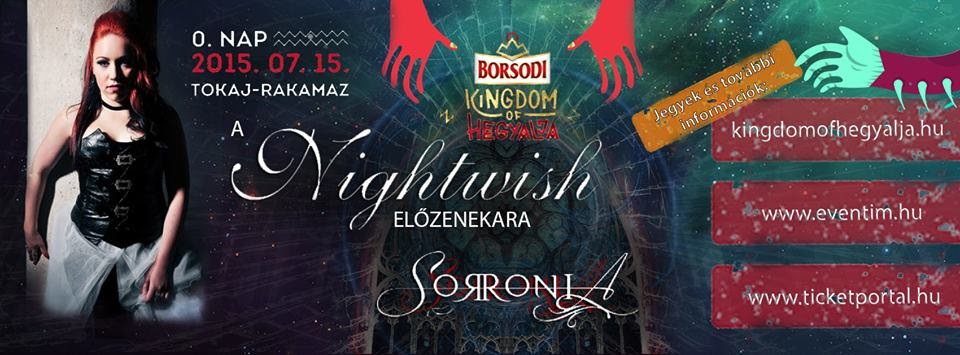 Sorronia - Magyar csapat a Nightwish előtt sorronia-flyer 20150628