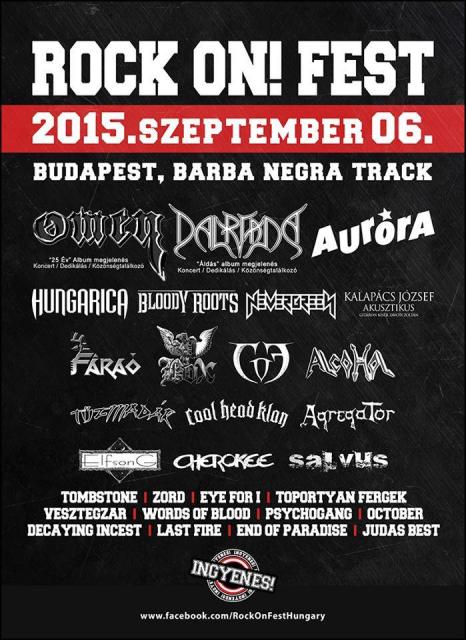 Rockpanoráma - Vendégünk a Lightchaser és az idei Rock On! Fest szervezői rock-on-fest-flyer 20150830