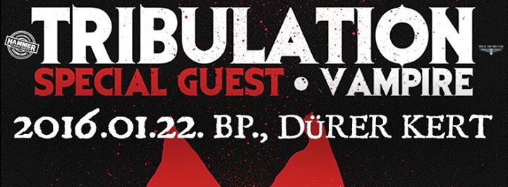 Tribulation - Januárban a Dürer Kertben zenél a svéd banda tribulation-flyer 20150915