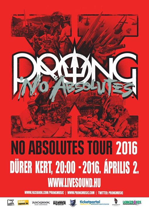 Prong - Februárban új lemez, áprilisban pedig koncert a Dürer Kertben prong flyer 20151212