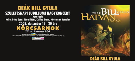 Deák Bill Gyula jubileumi koncert