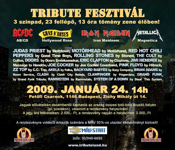 Tribute Fesztivál 2009 Pecsa