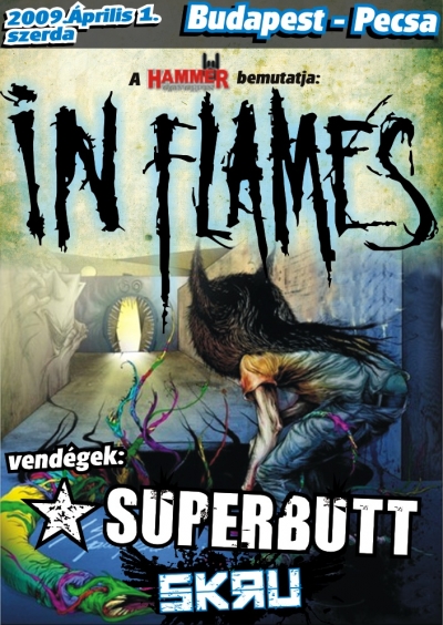 In Flames - A göteborgi metal úttörői újra a Petőfi Csarnokban zúznak