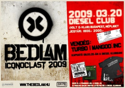 Iconoclast 2009 - The Bedlam - Újjáalakult a legendás kazincbarcikai csapat