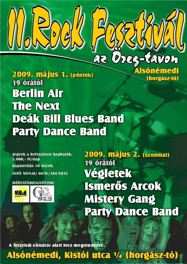 II. Rock Fesztivál az Öreg tavon