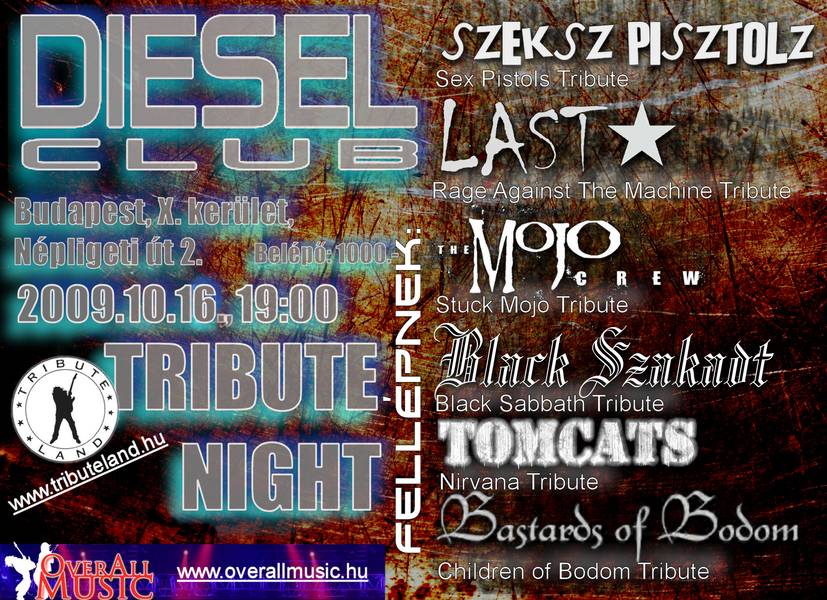 OKTÓBER 16. EGY KIS –TRIBUTE– A DIESELBEN!