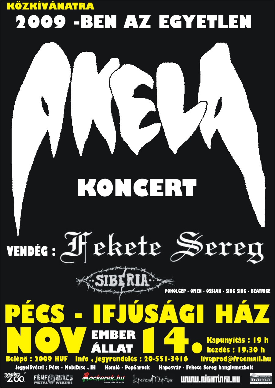 2009 egyetlen Akela koncertje