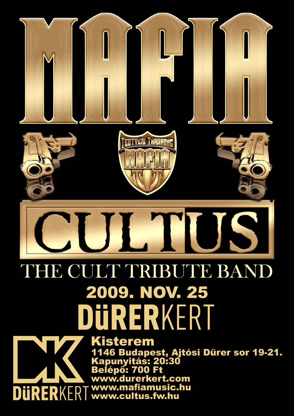 Mafia / CultUs koncert -Dürer Kert