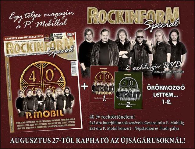 Sajtótájékoztató - 40 éves a P. Mobil, 30 éves a Beatrice