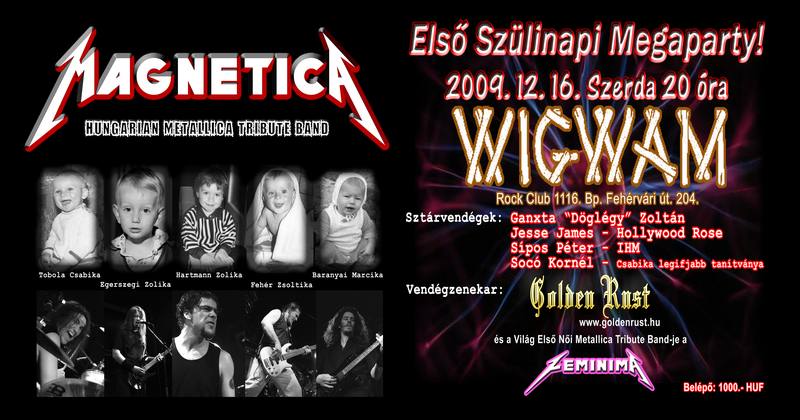 Magnetica - Elsö Szülinapi Megaparty!