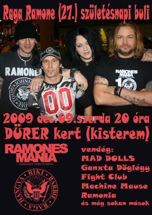 Raga Ramone (27.) szülinapi buli