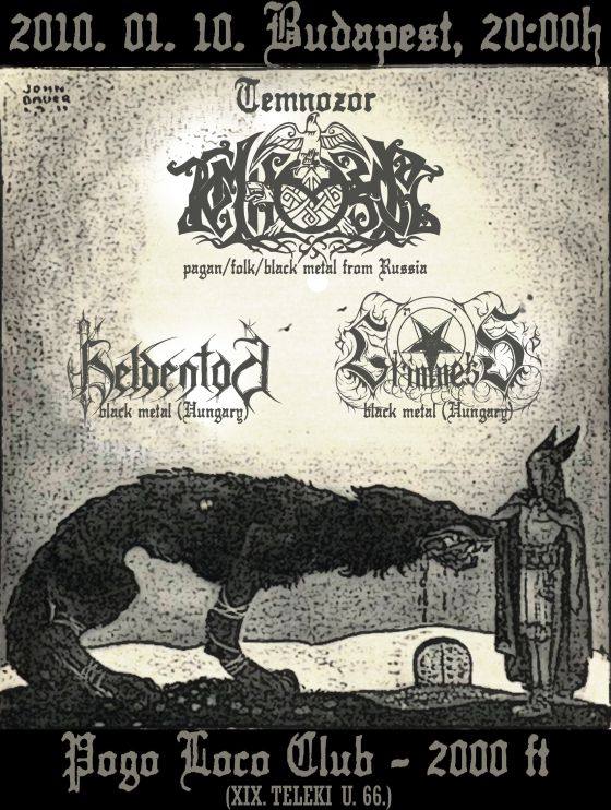 Temnozor - Orosz Black Metal a Pogo Locoban