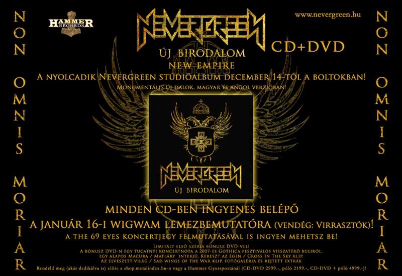 Nevergreen lemezbemutató - 01.16. Wigwam
