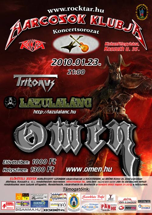 Omen 2010.01.23. Kiskunfélegyháza
