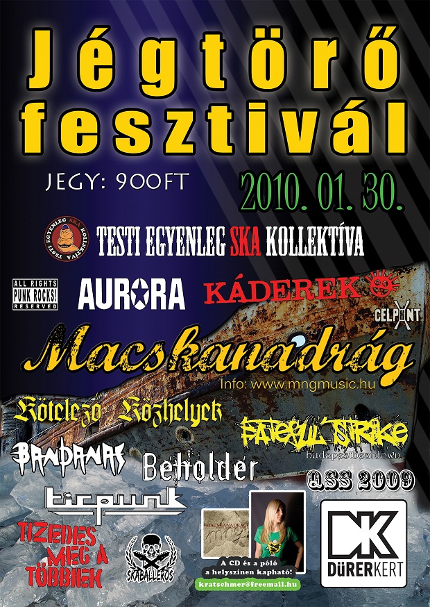 Szombaton Jégtörő Fesztivál!