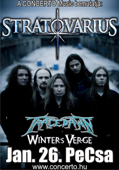 Stratovarius koncert a PeCsaban 2010.01.26.