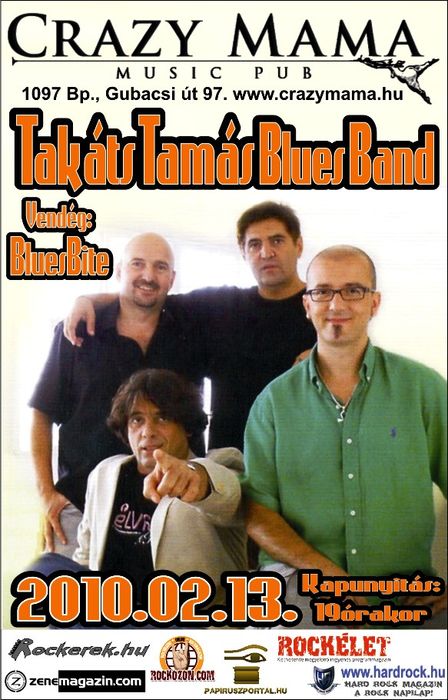 Takáts Tamás Blues Band & BluesBite