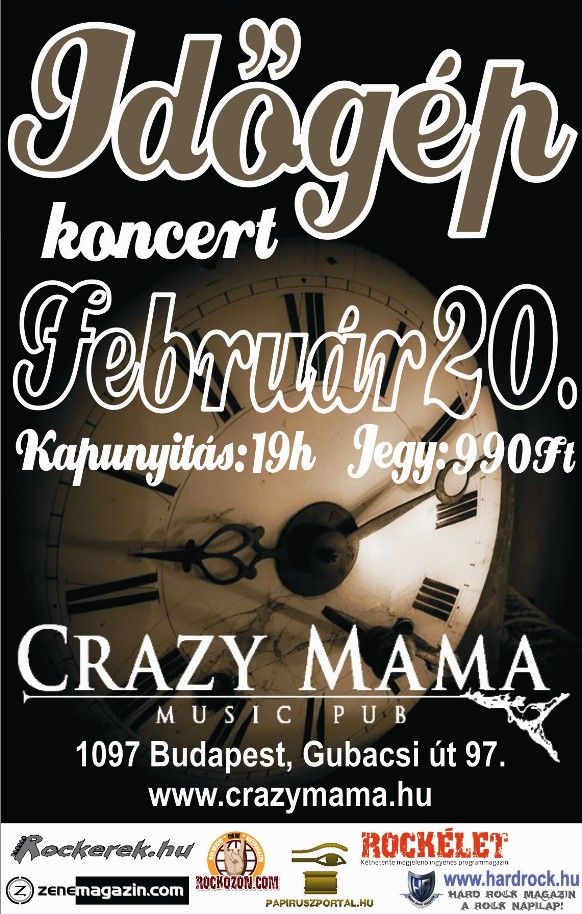 Crazy Mama 2010. 02. 20. Időgép