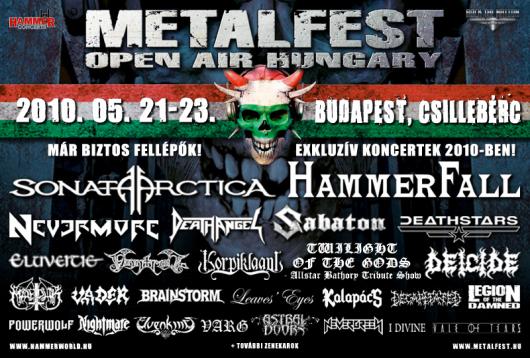 METALFEST  - Jegyrendelés ingyenes házhozszállítással!