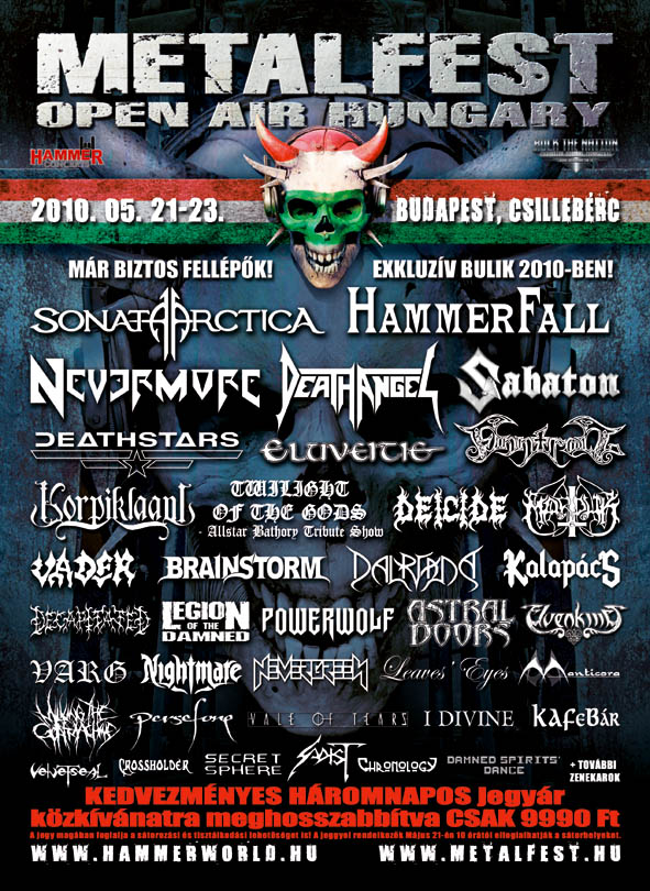 Két újabb csapat a Metalfesten, Olaszországból!