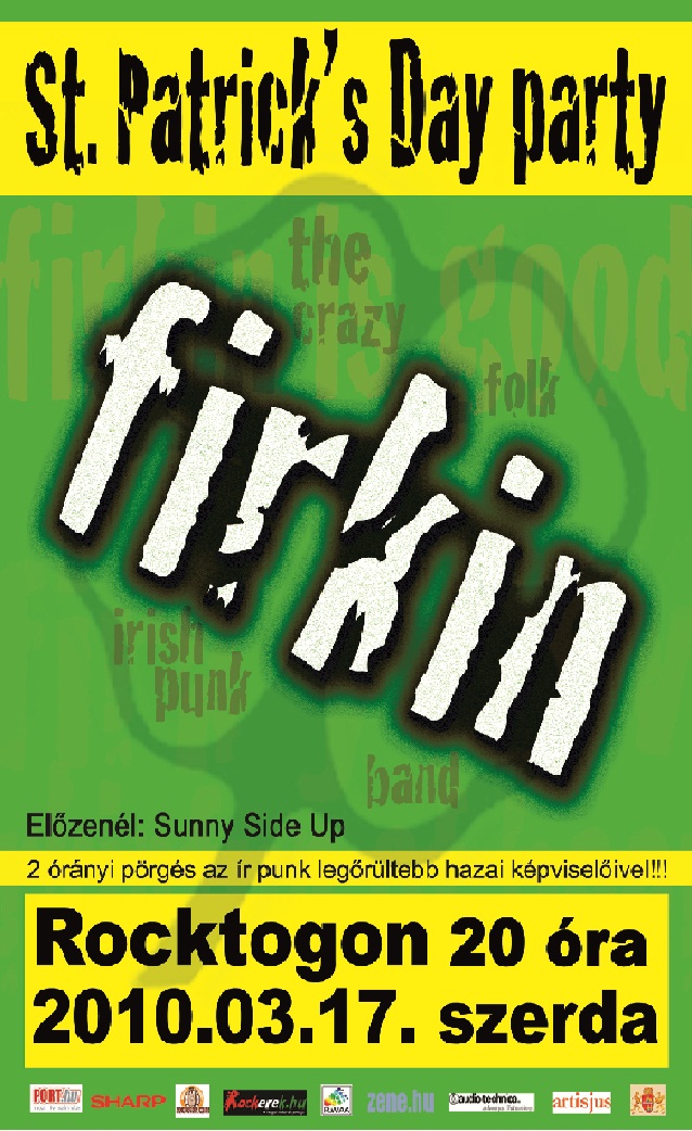 Firkin buli Szent Patrik napján (03.17 Rocktogon)