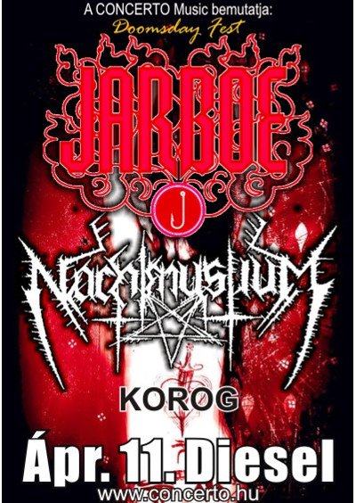 Jarboe, Nachtmystium: extrém zenei különlegességek Budapesten