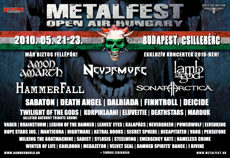 Újabb fellépők a Metalfesten - Artas, Cauldron, Wendigo, Virrasztók!
