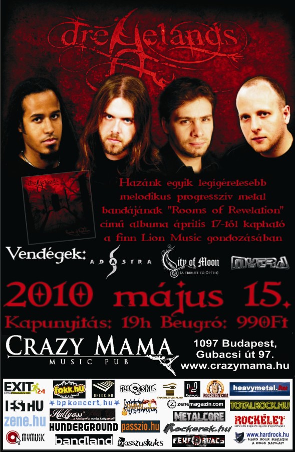 Dreyelands – Lemezbemutató koncert!