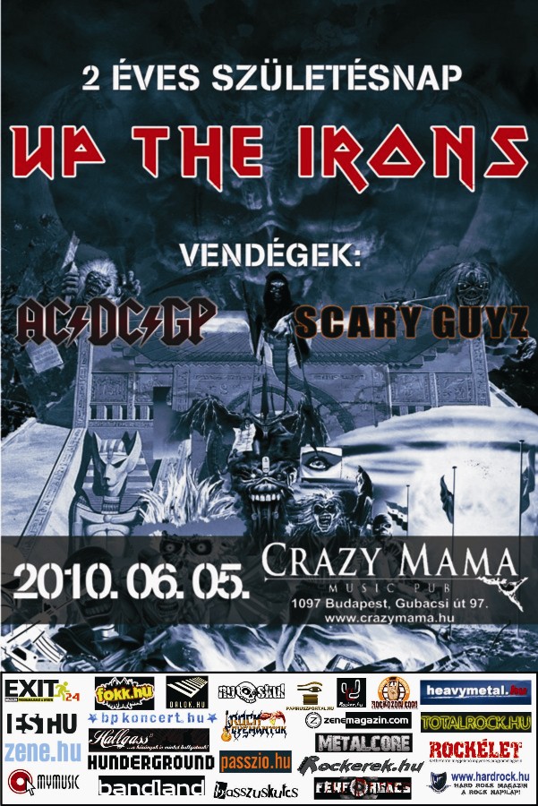 Crazy Mama - PUTTONYHIT-ROCK - UP THE IRONS