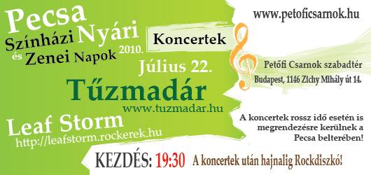 Tűzmadár PECSA Sörkert 07.22