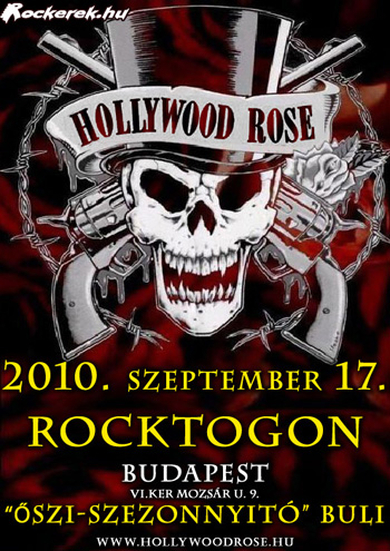 Hollywood Rose szezonnyitó koncert