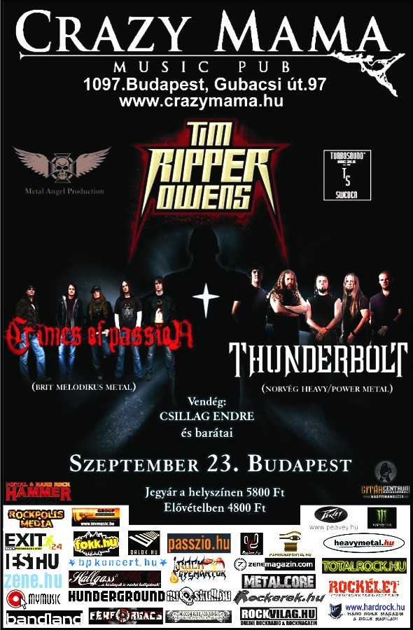 Szédületes hétvége! Totál metal a Crazy Mamában!