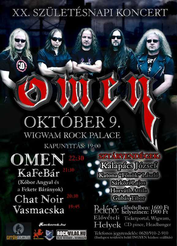OMEN 20 ÉVES JUBILEUMI KONCERT