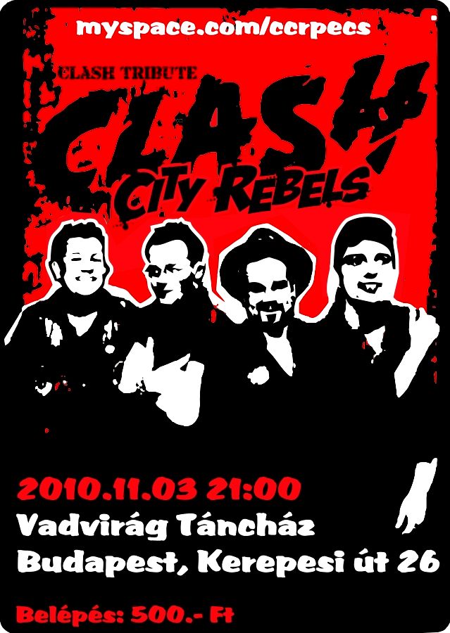 Clash City Rebels a Fészek Klubban