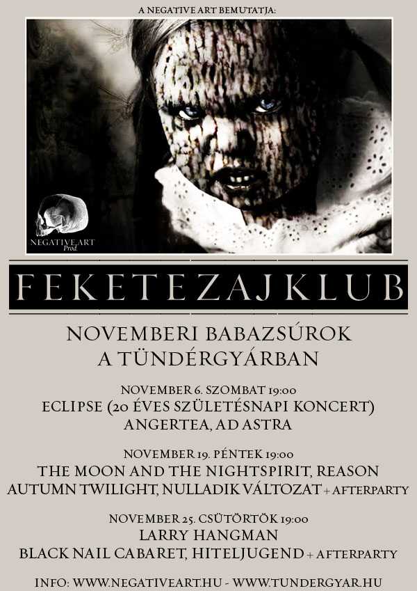 Fekete november a Tündérgyárban