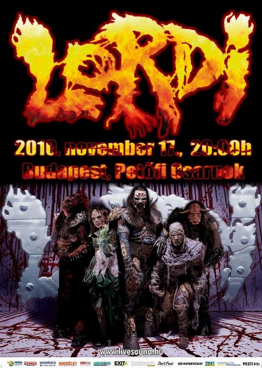 Karcos hangú amazon a Lordi előtt
