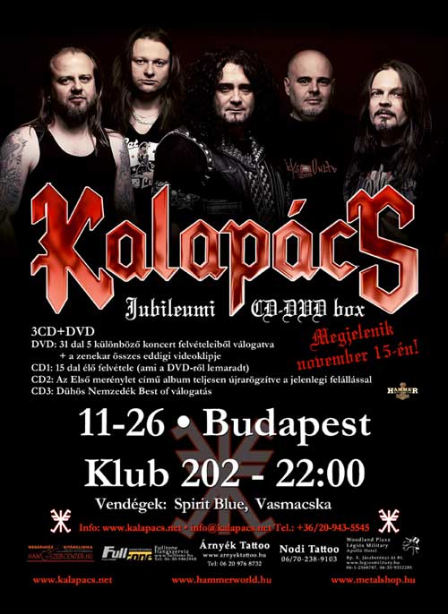 Kalapács koncert a Club202-ben
