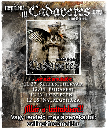 Cadaveres: November 27-én boltokban a Mindstream
