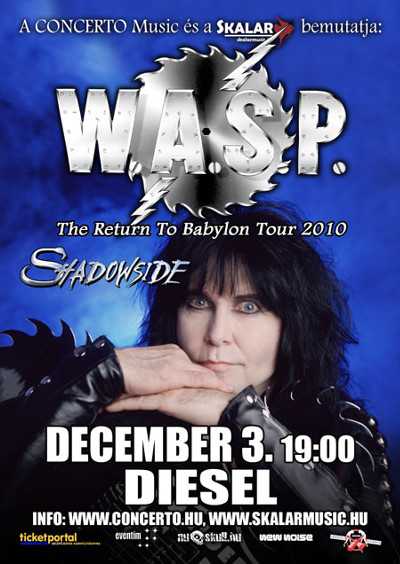 W.A.S.P. koncert Budapesten