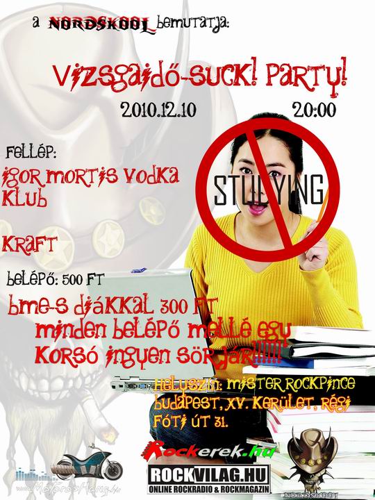 Nordskool: VizsgaidőSUCK Party
