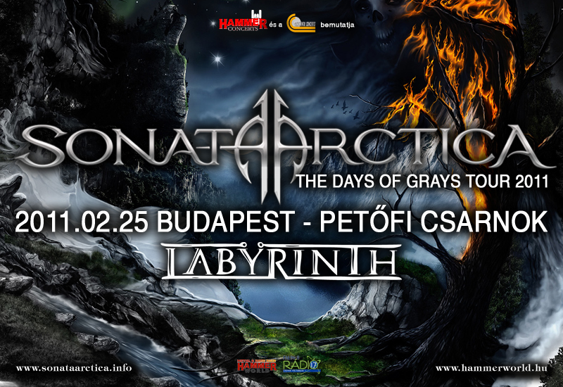 Sonata Arctica a Pecsában
