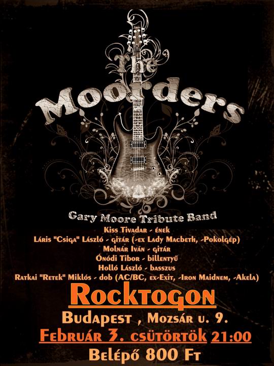 The Moorders (Gary Moore tribute) - Rocktogon