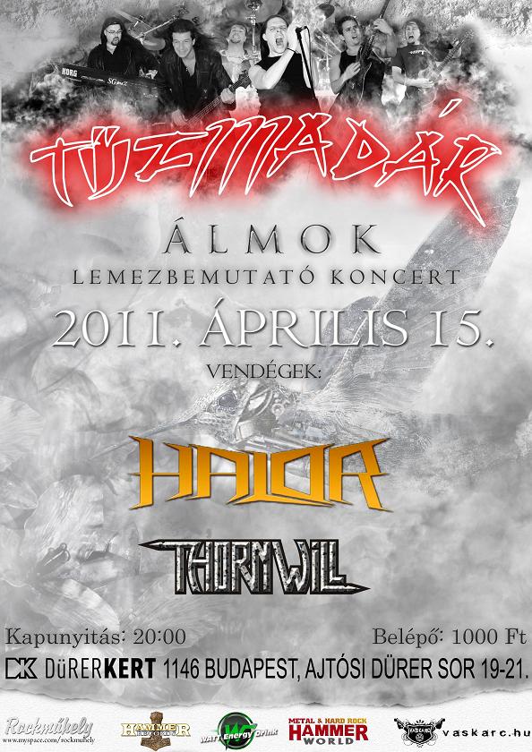 Tűzmadár - Lemez, koncert, videó-pályázat!
