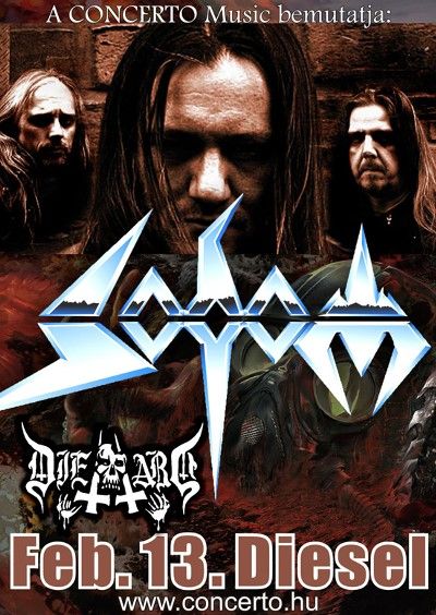 Sodom koncert Budapesten