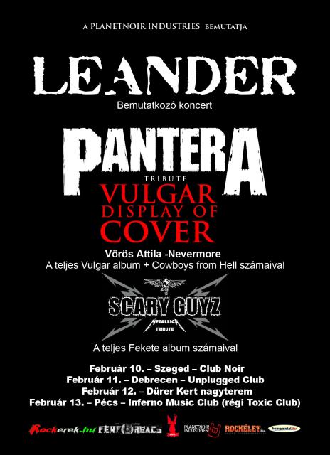 Leander & V.D.O.C. Pantera tribute turné