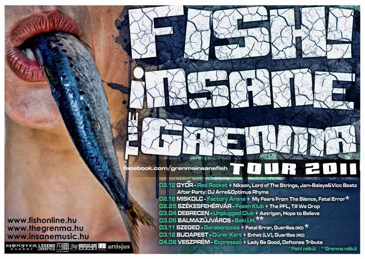 Insane - The Grenma - Fish! tavaszi turné - 2011.